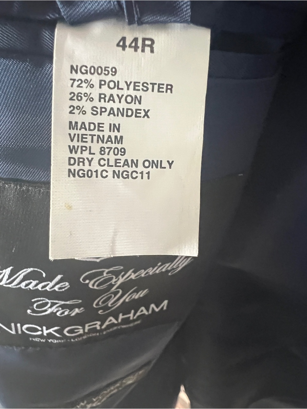 Men's Blue Windowpane Sport Coat - Tailored Modern Fit - Picture 5 of 8